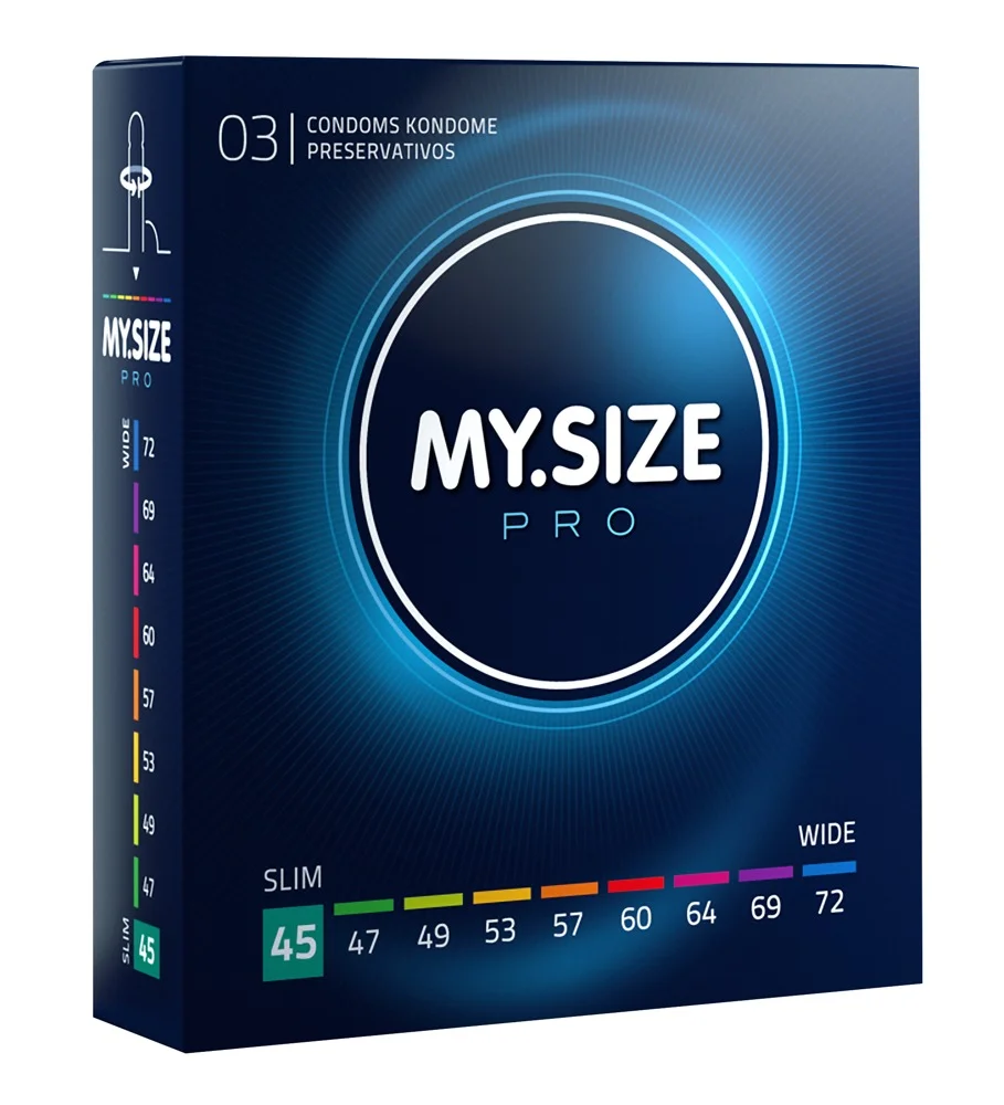 Φωτογραφία προϊόντος: My.Size Pro My Size Προφυλακτικά Pro 45mm 3 Pack