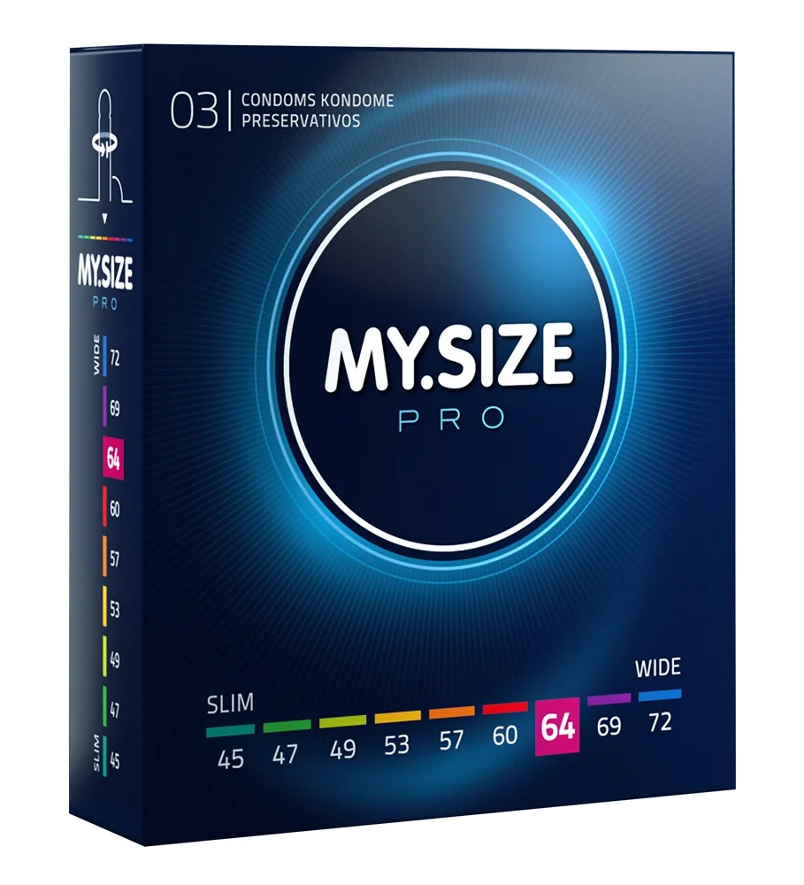 Φωτογραφία προϊόντος: My.Size Pro My Size Προφυλακτικά Pro 64mm 3 Pack