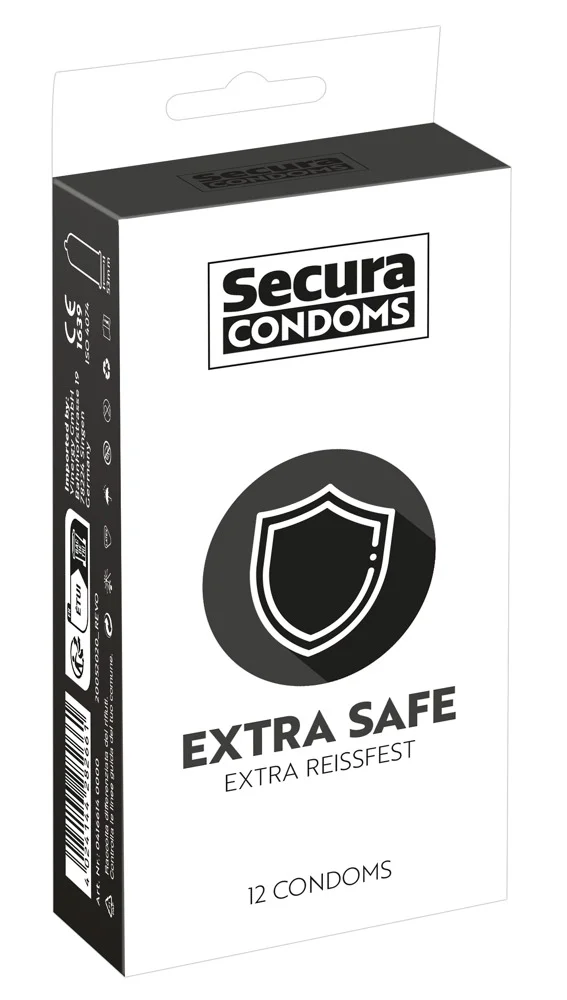Φωτογραφία προϊόντος: Προφυλακτικά Secura Extra Safe 12 Pack