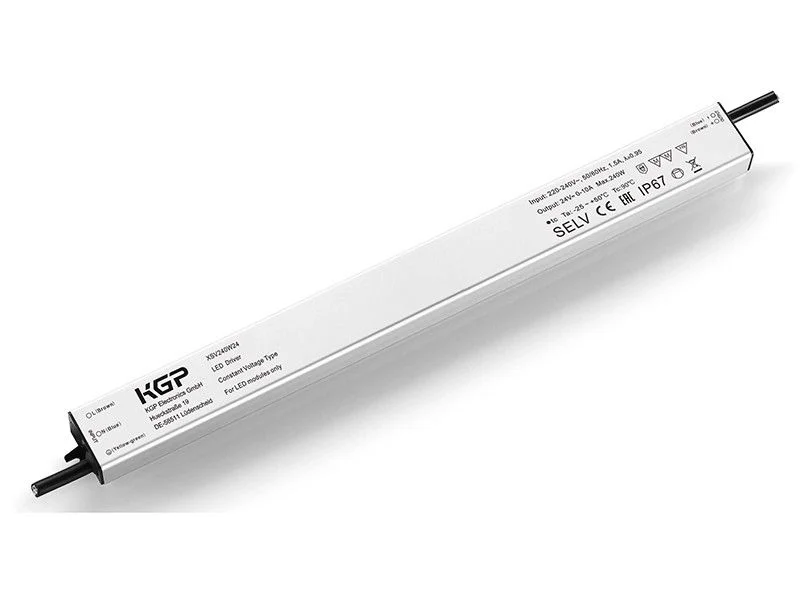 Φωτογραφία προϊόντος: KGP Power Supply XSV240W24 240W 24/48V CV 24/48v - linear housing class 2 - IP67
