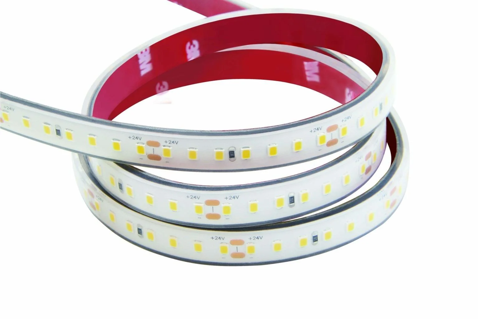 Φωτογραφία προϊόντος: ΤΑΙΝΙΑ LED SMD2835 1800K PINK COLOR 140LED-1M 24V 15W-M IP67 10mm-Κρέατος