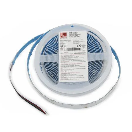 Φωτογραφία προϊόντος: ΤΑΙΝΙΑ COB LED 5m 24VDC 16W/m 896 LED/m RGB+ΛΕΥΚΟ IP54