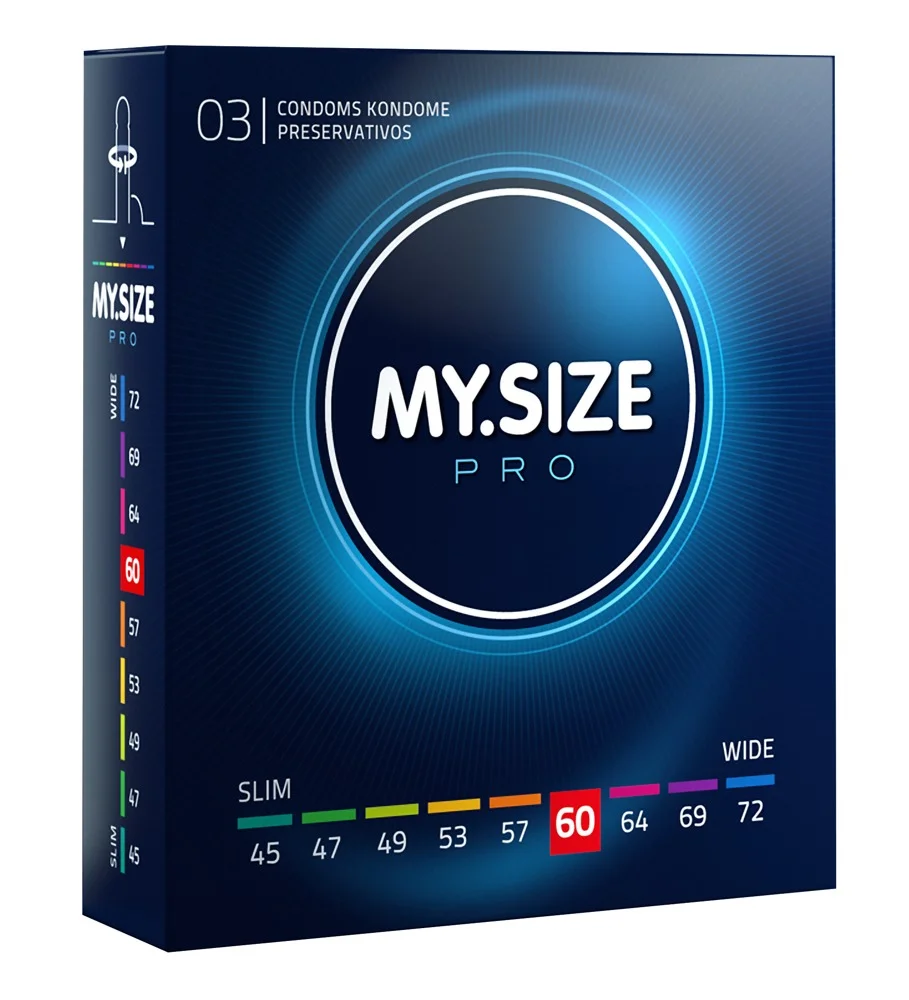 Φωτογραφία προϊόντος: My.Size Pro My Size Προφυλακτικά Pro 60mm 3 Pack