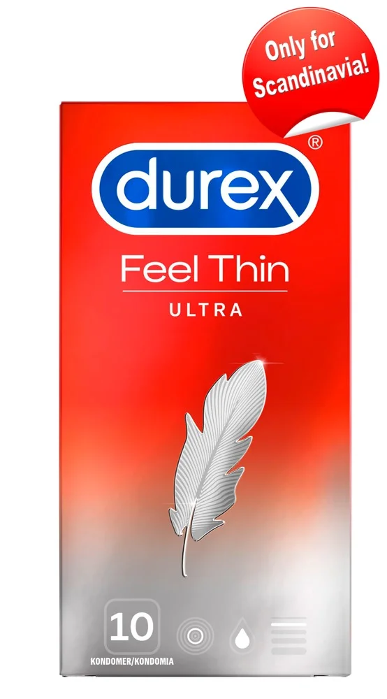 Φωτογραφία προϊόντος: Προφυλακτικά Durex Ultra Thin 10 Pack