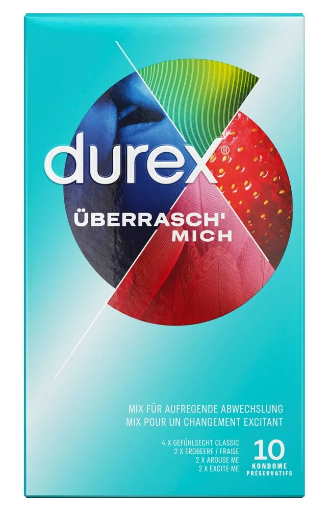 Φωτογραφία προϊόντος: Durex Προφυλακτικά Surprise Me 10 Pack