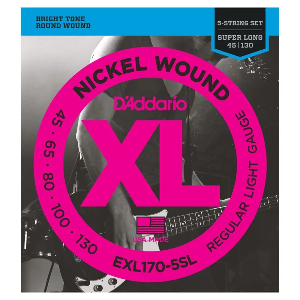 Φωτογραφία προϊόντος: D'ADDARIO Daddario EXL-170-5SL 45-130