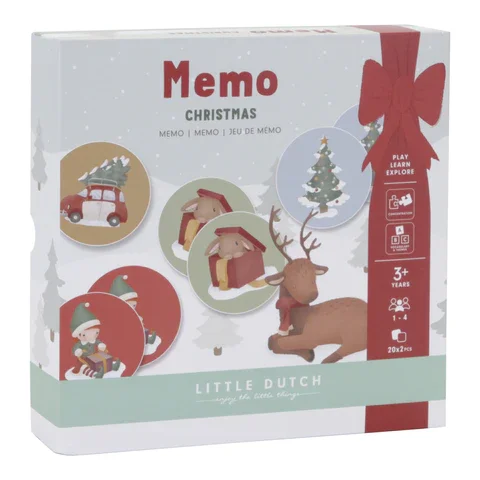 Φωτογραφία προϊόντος: LITTLE DUTCH. Παιχνίδι μνήμης X-mas