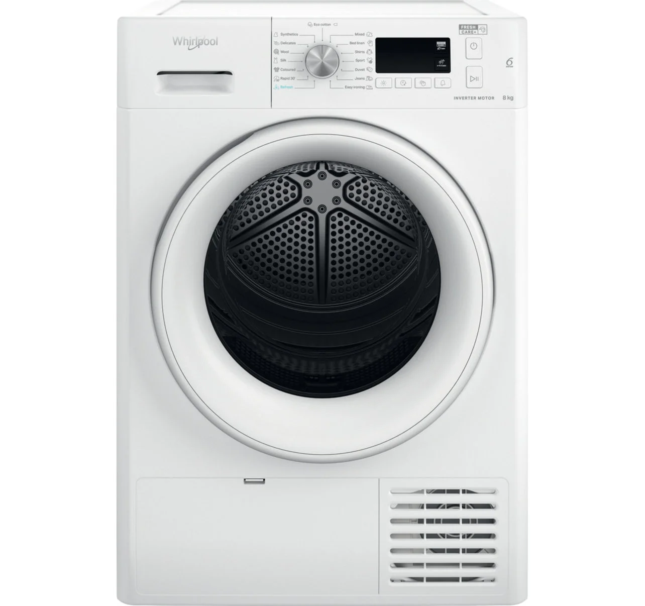 Φωτογραφία προϊόντος: Στεγνωτήριο Ρούχων Whirlpool FFT M11 8X3 EE 8kg A+++ με Αντλία Θερμότητας Λευκό