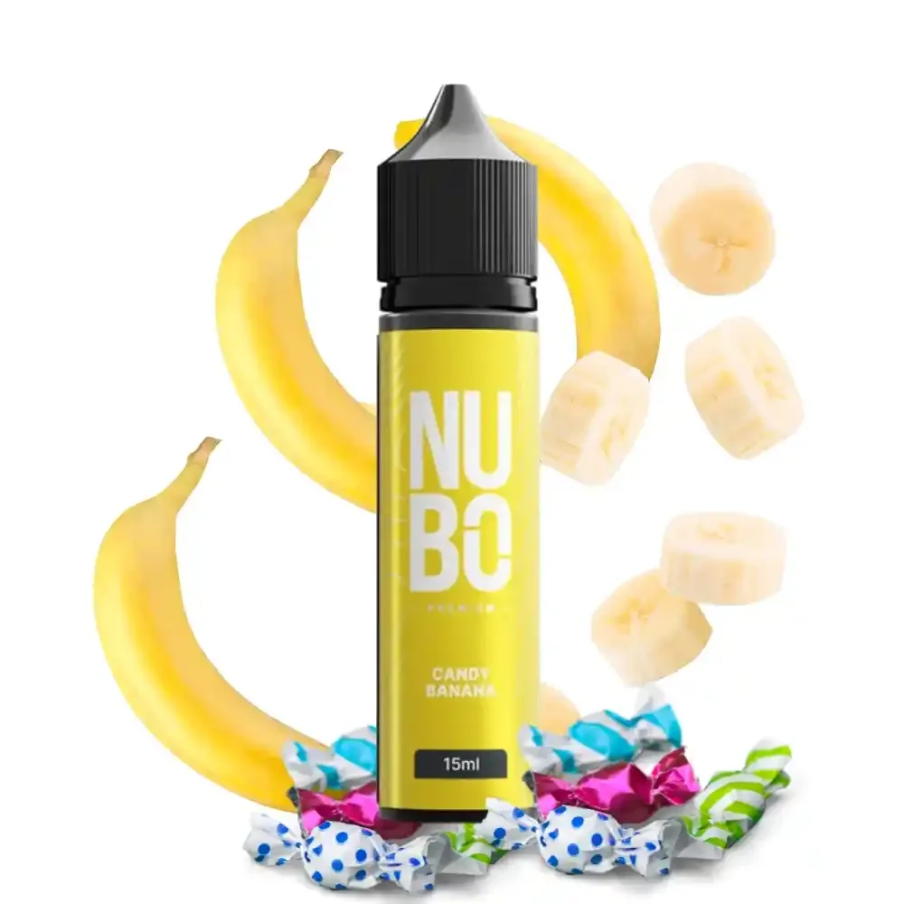 Φωτογραφία προϊόντος: OEM Nubo Candy Banana Fruit Flavour Shot 15/60ml