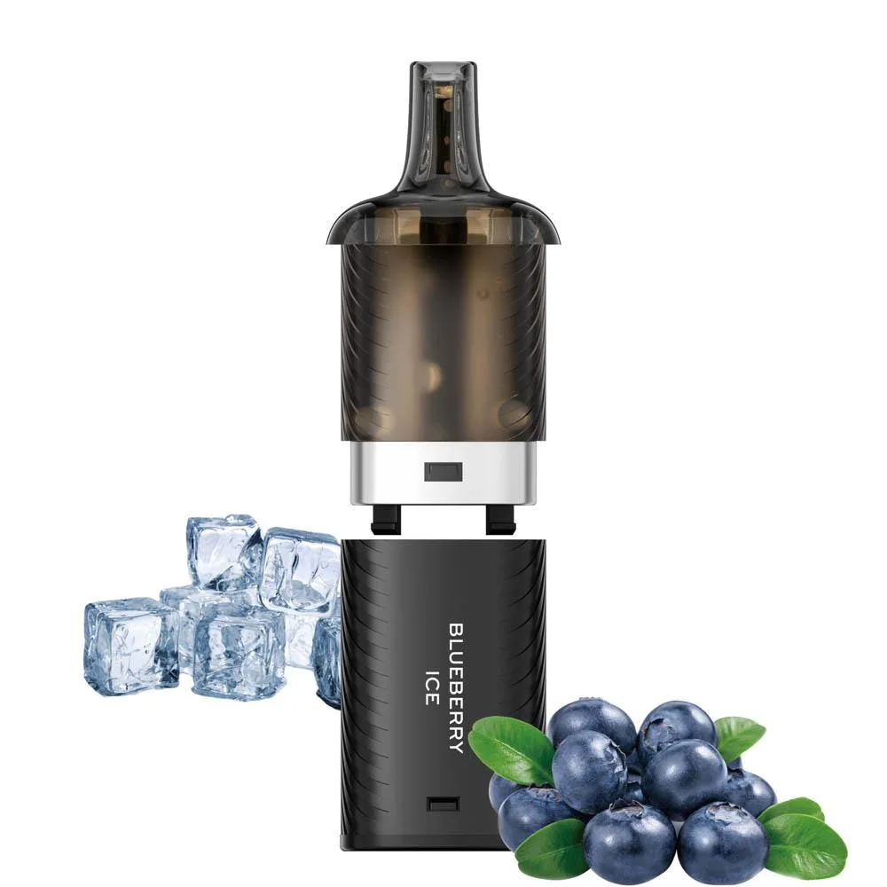 Φωτογραφία προϊόντος: OEM Vozol Vista Plug 20mg 2ml Prefilled Δεξαμενή+ 10ml E-Liquid Blueberry Ice