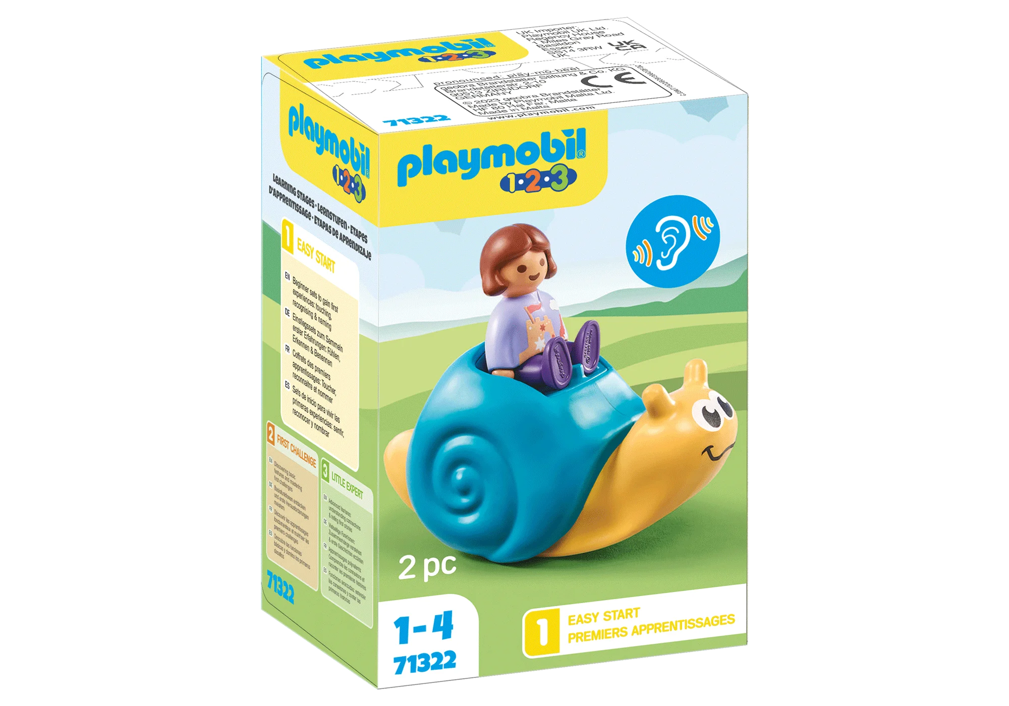 Φωτογραφία προϊόντος: Playmobil 123 Τραμπάλα Σαλιγκάρι για 1-4 ετών