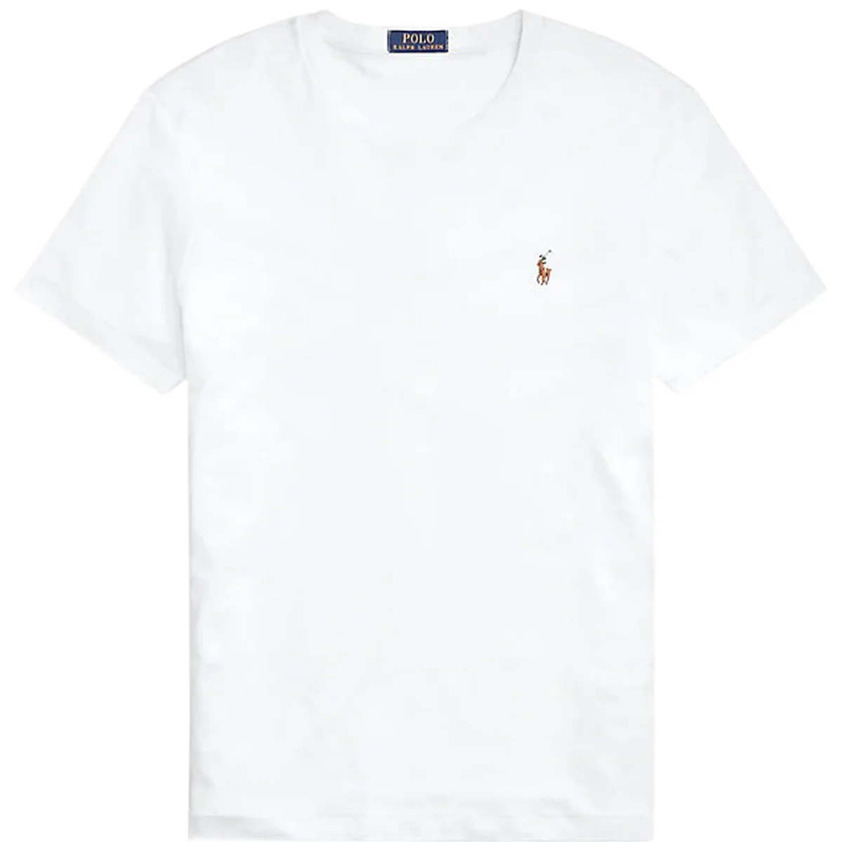 Φωτογραφία προϊόντος: POLO RALPH LAUREN - CUSTOM SLIM FIT SOFT COTTON T-SHIRT - 710740727-002 WHITE Λευκό
