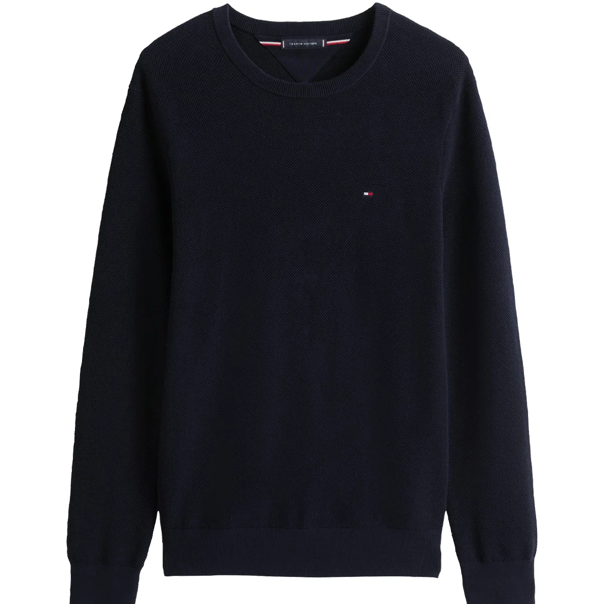 Φωτογραφία προϊόντος: TOMMY HILFIGER - ESSENTIAL STRUCTURE CREW NECK - MW0MW36347-DW5 DESERT SKY Μπλέ σκούρο