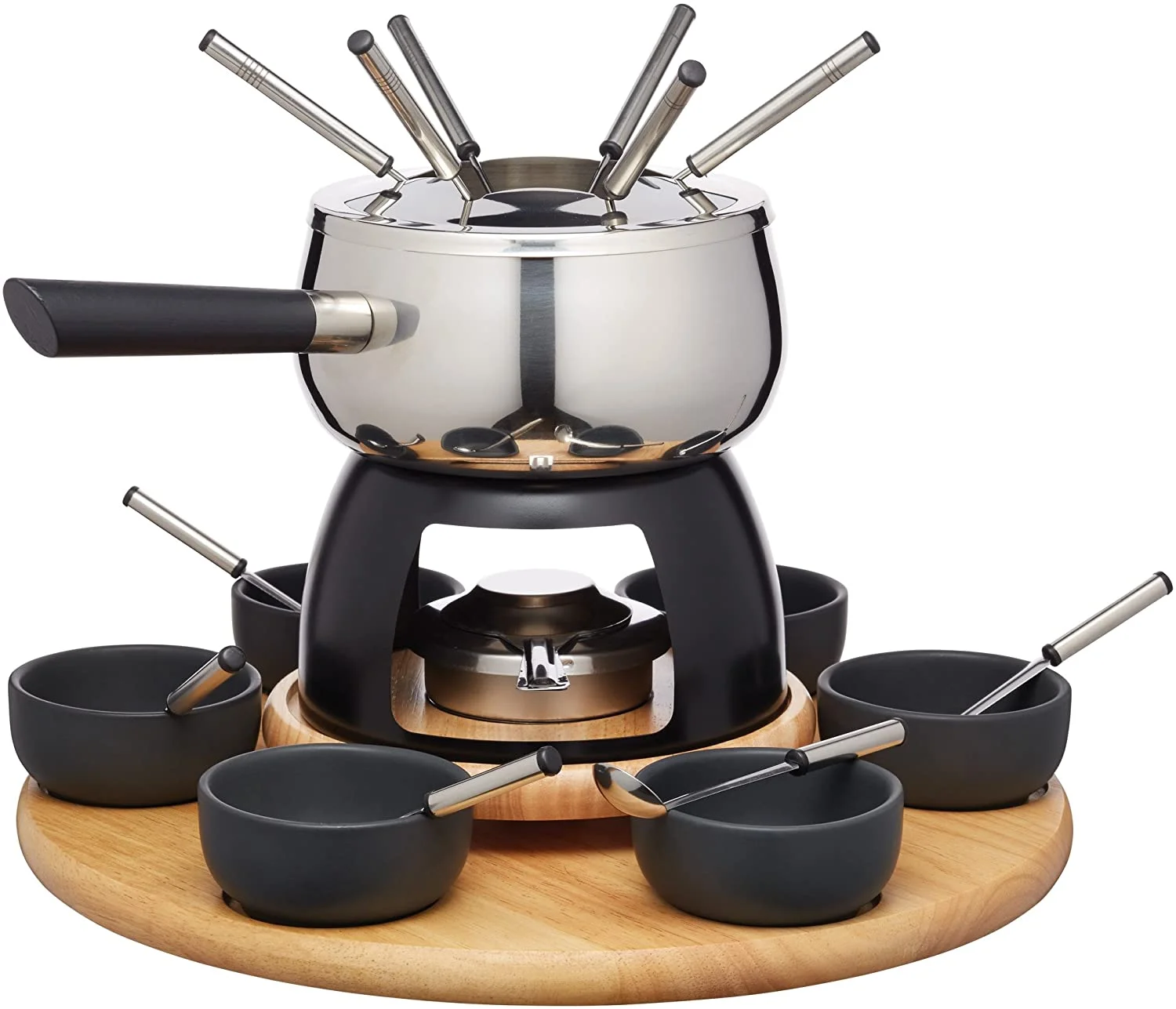 Φωτογραφία προϊόντος: kitchen craft Ανοξείδωτο Ατσάλι Φοντύ Set Party 31x38cm