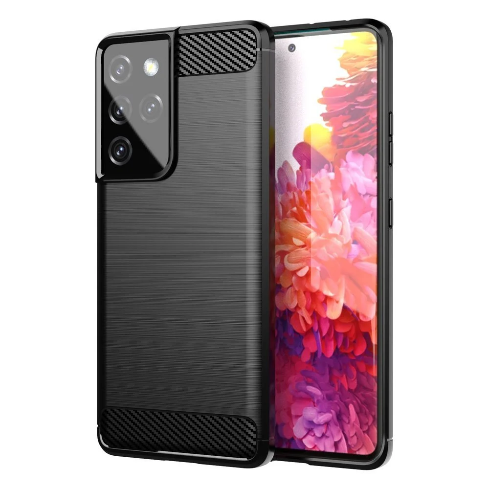 Φωτογραφία προϊόντος: OEM Θήκη TPU για Samsung Galaxy S21 Ultra 5G μαύρη