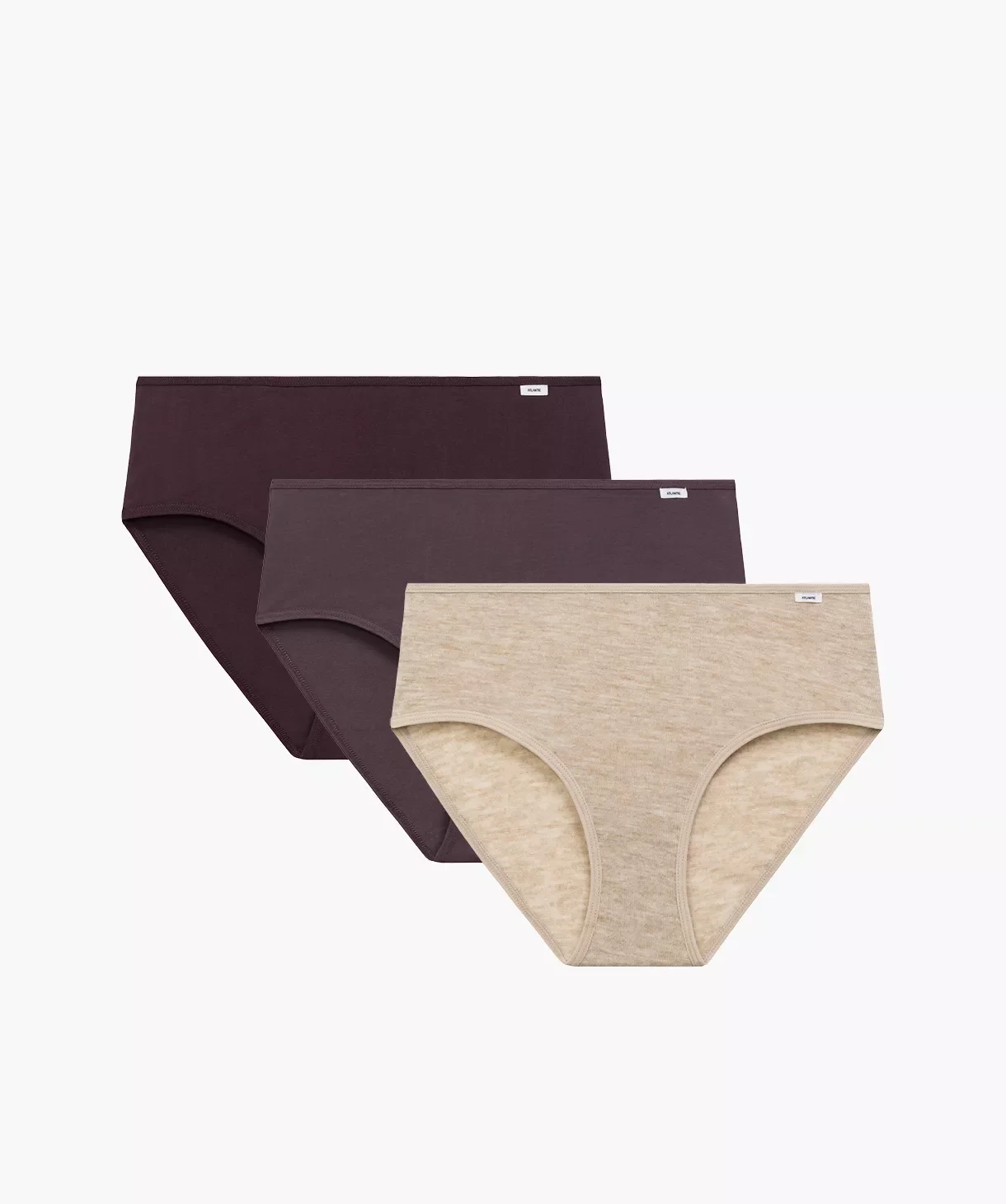 Φωτογραφία προϊόντος: ΚΥΛΟΤΑΚΙΑ ATLANTIC 3-PACK Women s classic panties 3CLP-004-FIOJ/ROS/BRO