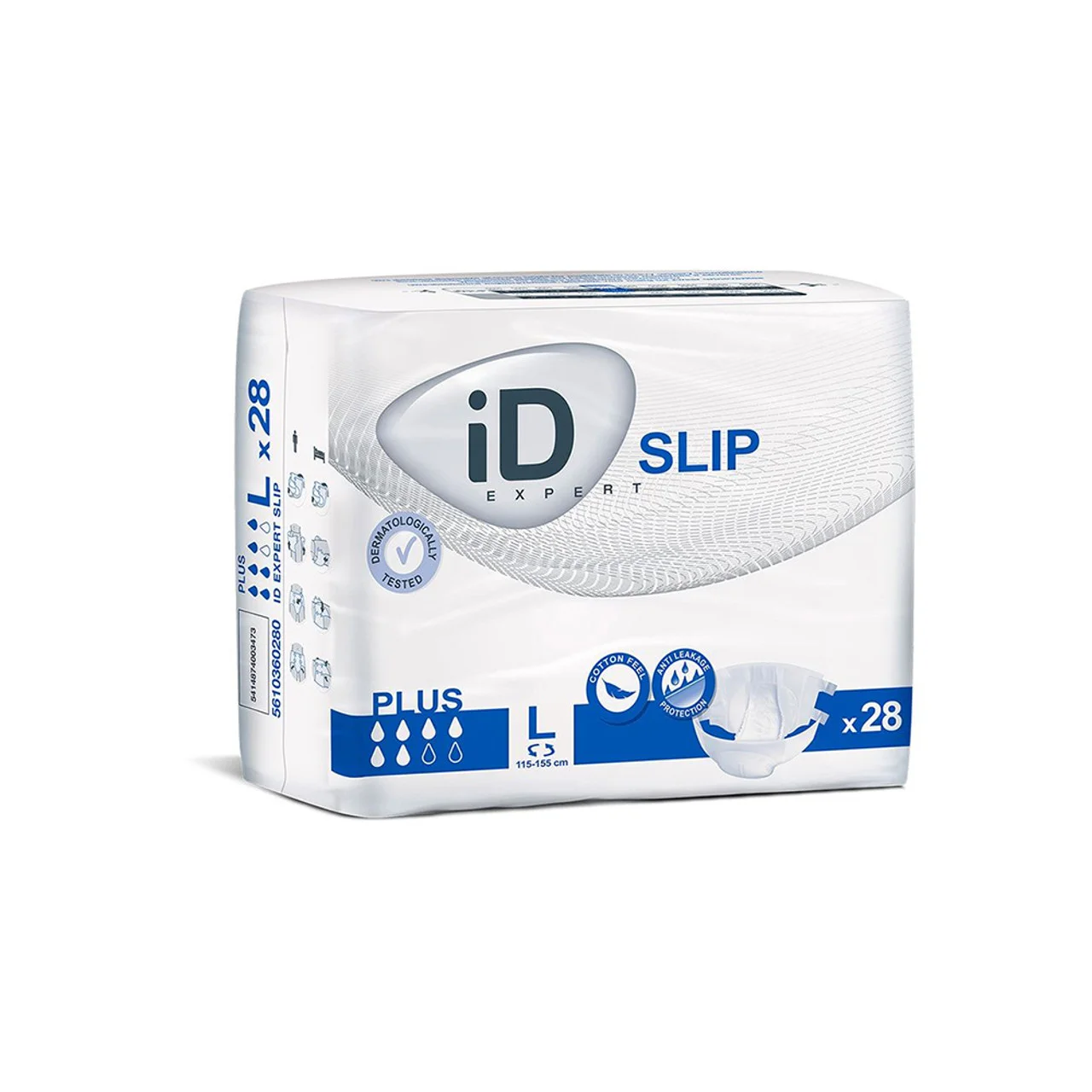 Φωτογραφία προϊόντος: Πάνες ακράτειας ID Slip Large Extra 28 τεμαχίων