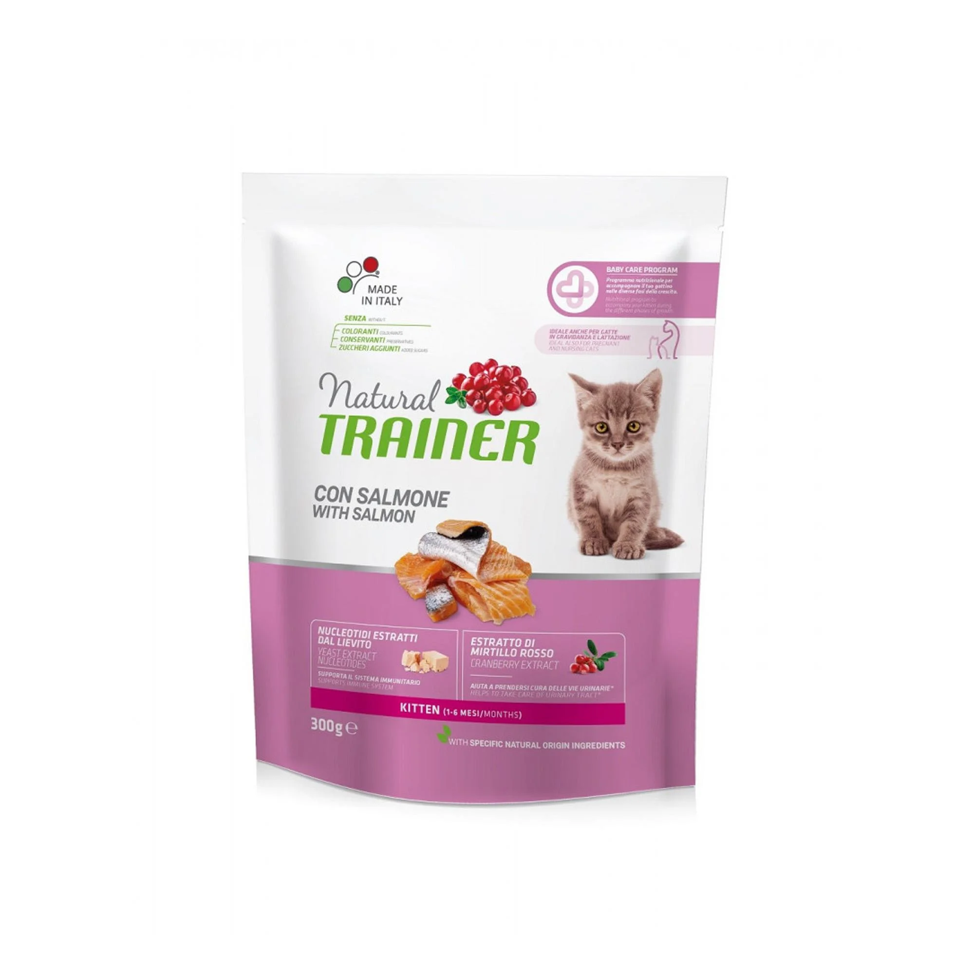 Φωτογραφία προϊόντος: Natural Trainer Kitten-Salmon 300G