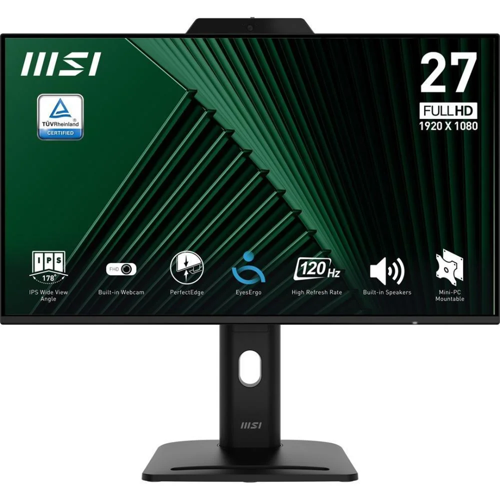 Φωτογραφία προϊόντος: MSI PRO MP272PMG IPS Monitor 27" FHD 1920x1080 με Χρόνο Απόκρισης 4ms GTG