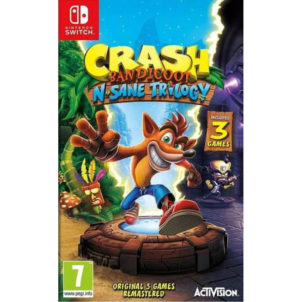Φωτογραφία προϊόντος: Nintendo Switch Crash Bandicoot N.Sane Trilogy