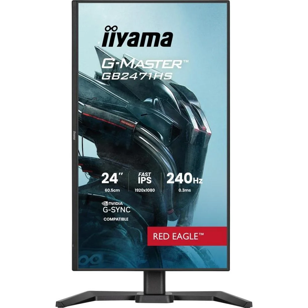 Φωτογραφία προϊόντος: iiyama G-MASTER GB2471HS-B1 computer monitor 60.5 cm (23.8") 1920 x 1080 pixels Full HD Black