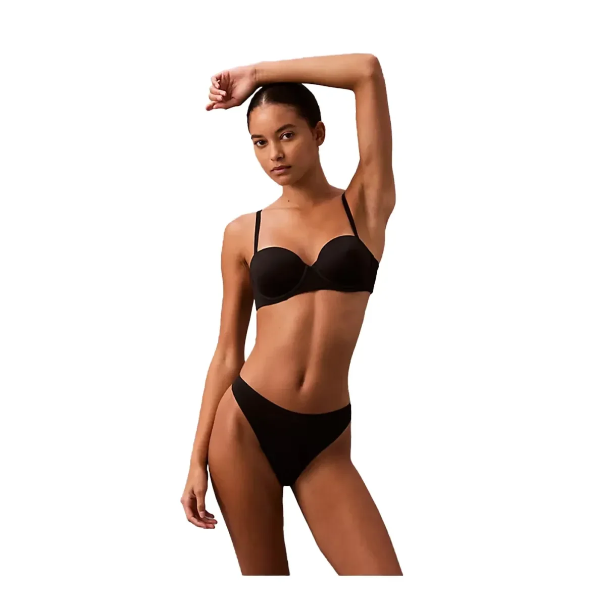 Φωτογραφία προϊόντος: Calvin Klein Γυναικείο Thong Perfectly Fit, Χρώμα Μαύρο