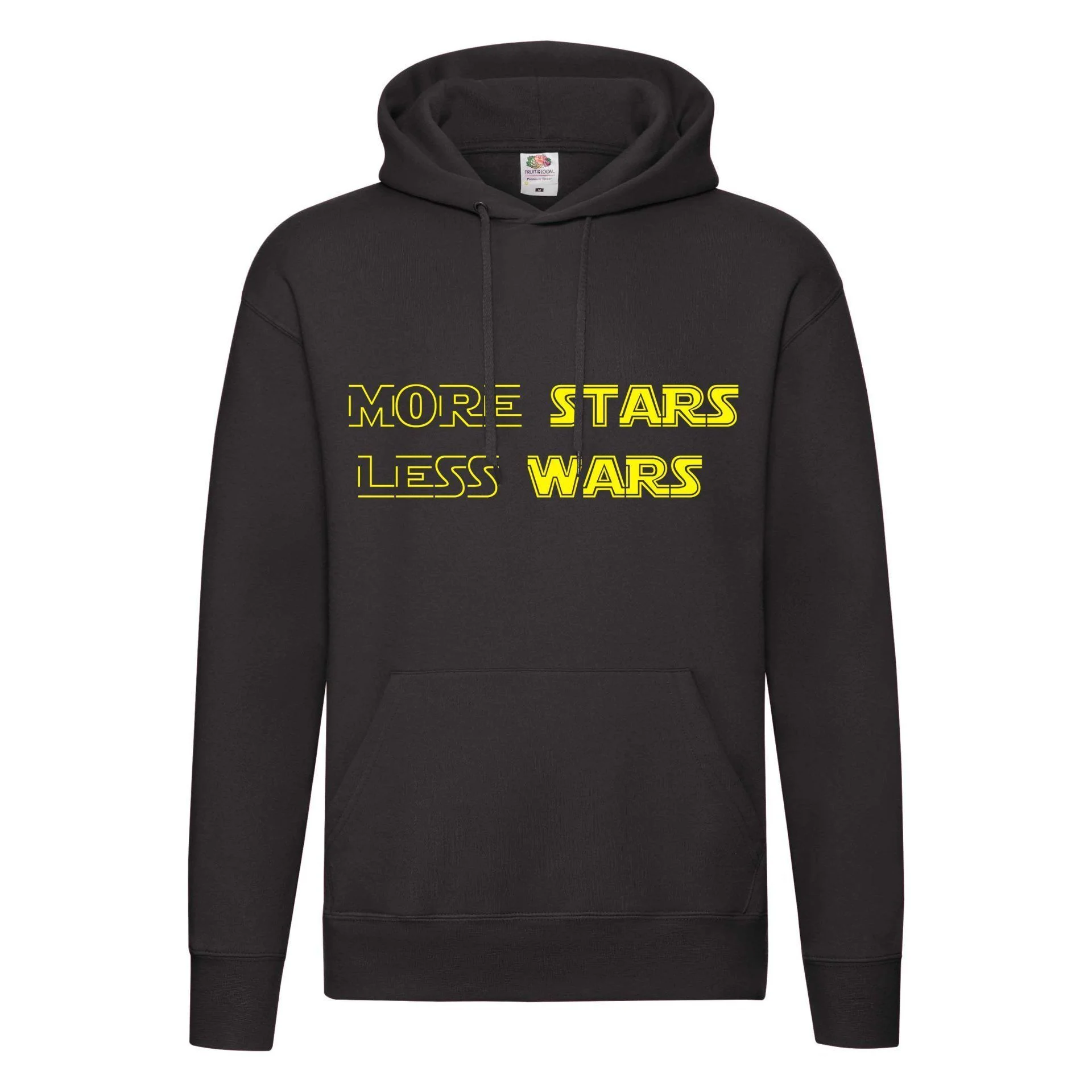Φωτογραφία προϊόντος: Φούτερ με κουκούλα Star Wars More Stars Less Wars no4 Original Fruit of the loom 70% βαμβάκι