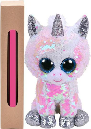 Φωτογραφία προϊόντος: TY Boos Flippable Diamond Unicorn 15εκ. και δώρο λαμπάδα