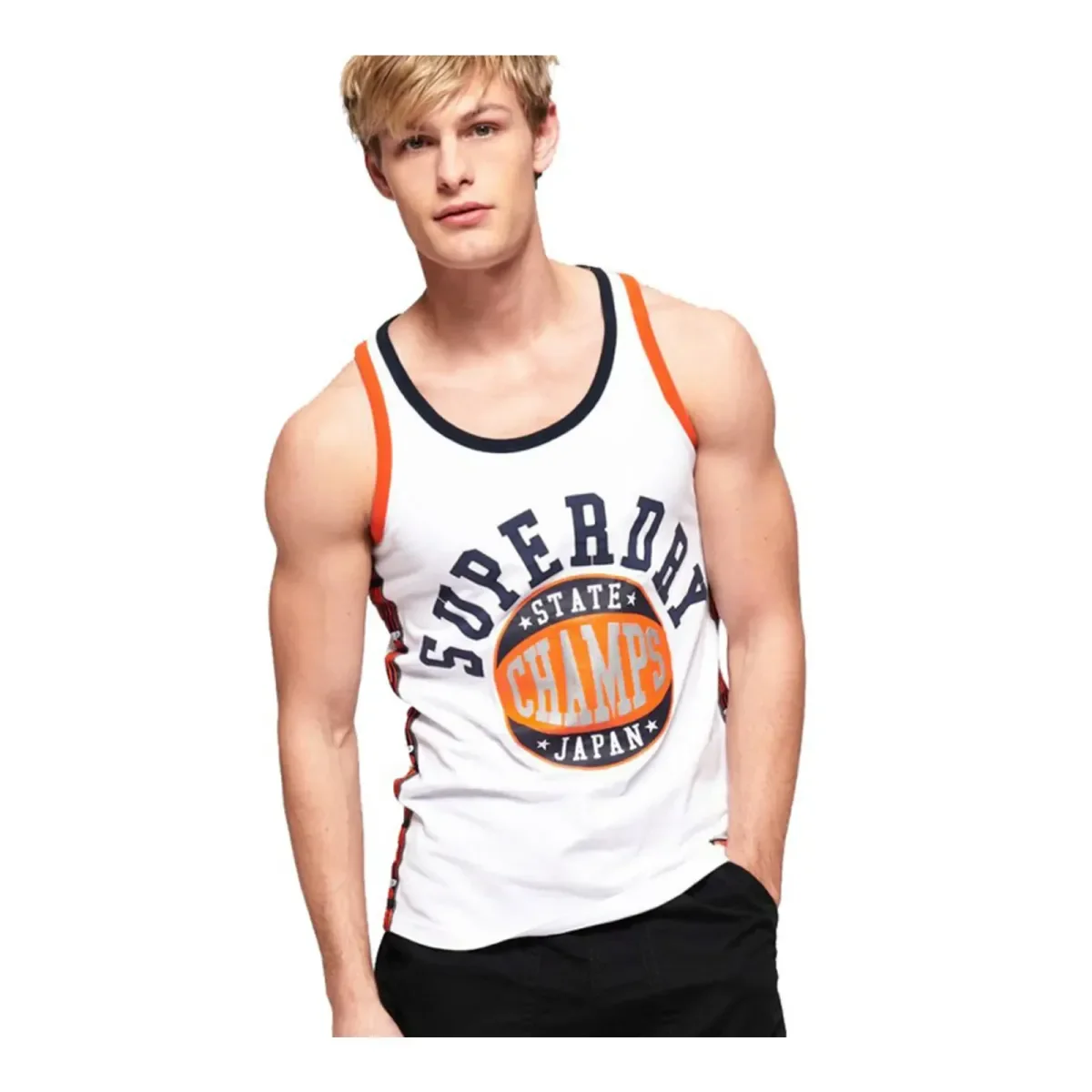 Φωτογραφία προϊόντος: Superdry Ανδρικό T-Shirt Podium Mid Weight Vest, Χρώμα Optic