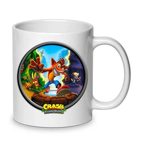 Φωτογραφία προϊόντος: Crash Bandicoot mug Κούπα No2 κεραμική 330ml μπαίνει στο πλυντήριο