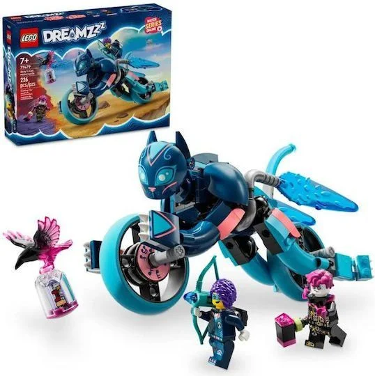 Φωτογραφία προϊόντος: Lego DREAMZzz Zoey s Cat Motorcycle για 7+ Ετών 260τμχ