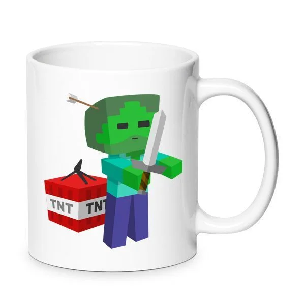 Φωτογραφία προϊόντος: Κούπα Λευκή Minecraft Game Mug 330 ml No8