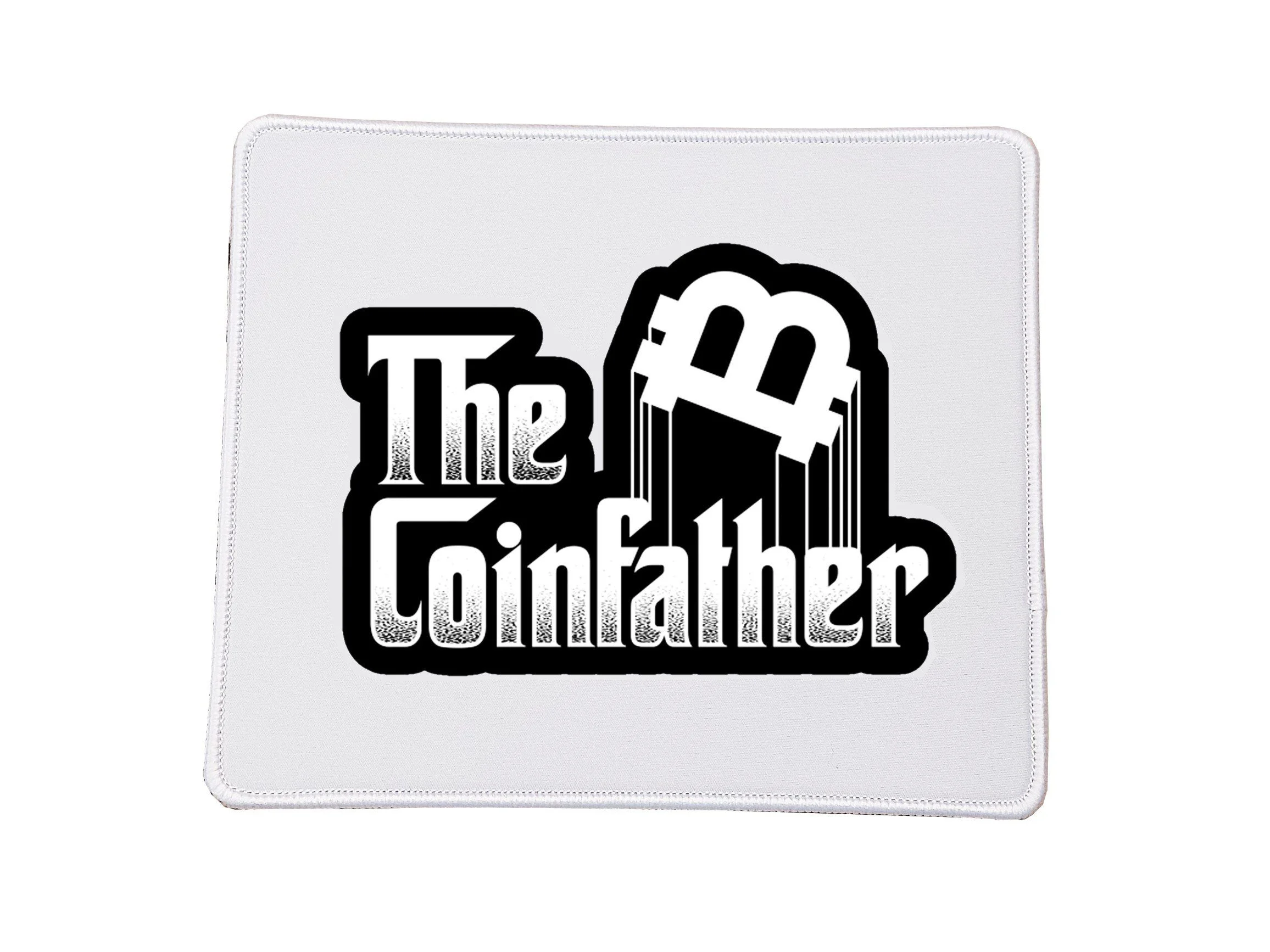 Φωτογραφία προϊόντος: Mousepad Bitcoins The Coinfather no1 Βάση για το ποντίκι Ορθογώνιο 23x20cm