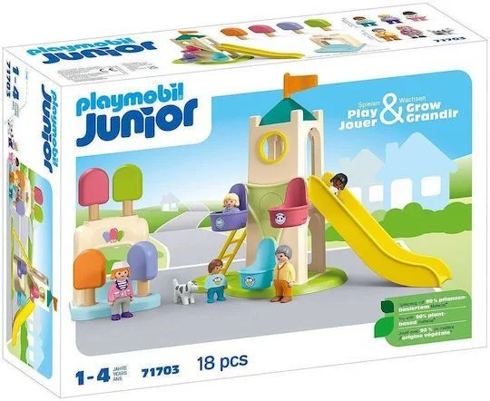 Φωτογραφία προϊόντος: Playmobil Junior Διασκέδαση Στην Παιδική Χαρά για 1-4 ετών