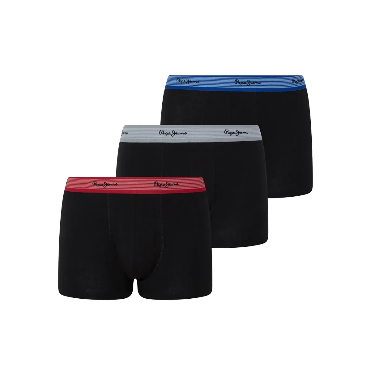Φωτογραφία προϊόντος: Pepe Jeans Ανδρικό Boxer Royston Short Trunk - Τριπλό Πακέτο, Χρώμα Μαύρο