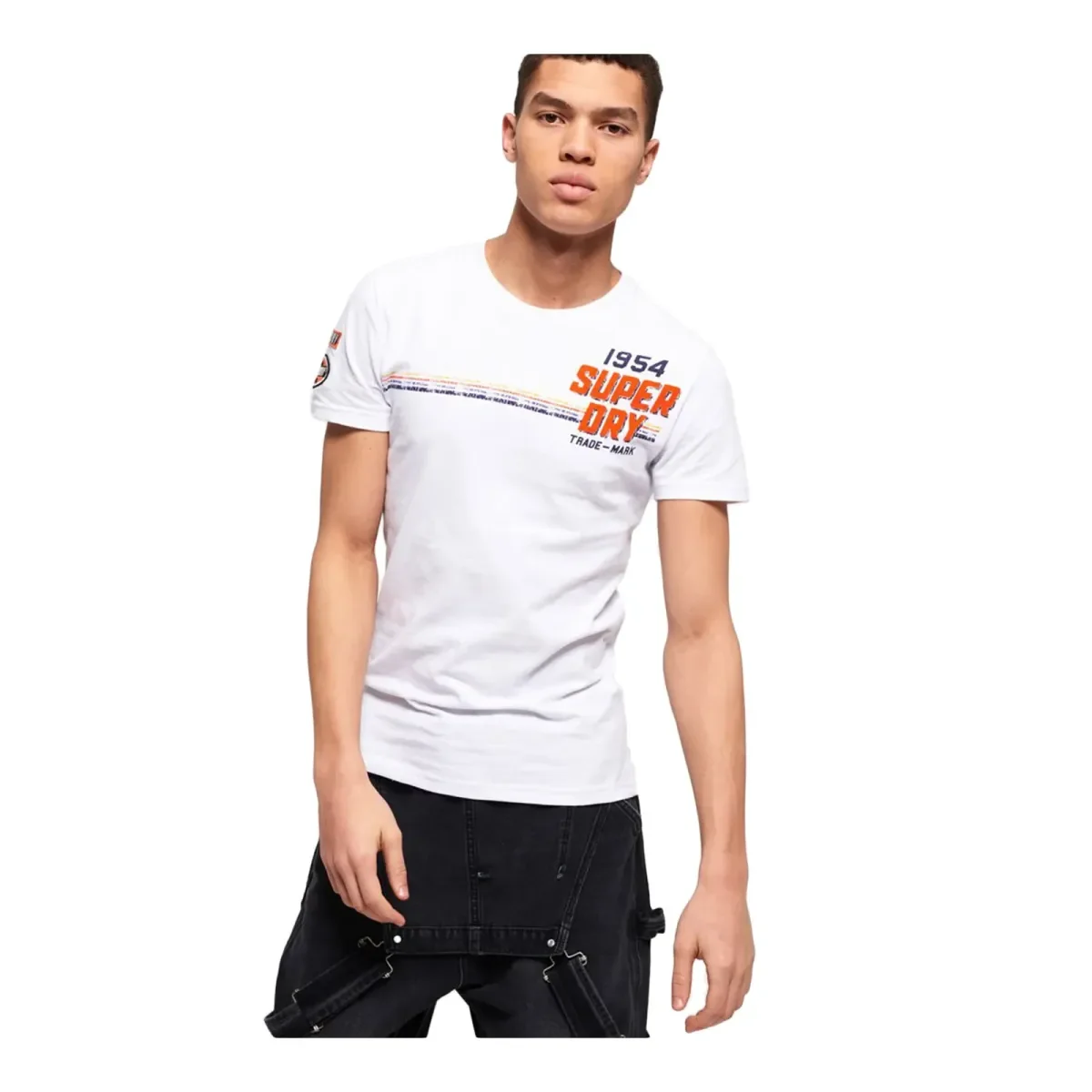 Φωτογραφία προϊόντος: Superdry Ανδρικό T-Shirt Custom Classic Tee, Χρώμα Optic