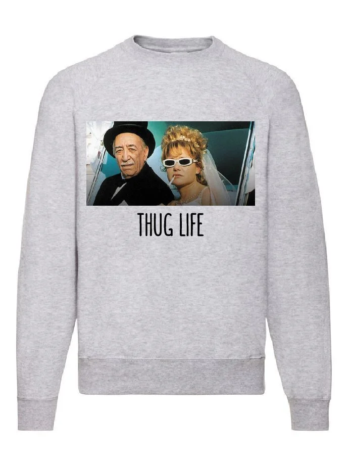 Φωτογραφία προϊόντος: Φούτερ Sweatshirt Sweater Τα εγκλήματα Κορίνα no3 Fruit of the loom 80% βαμβάκι thug life
