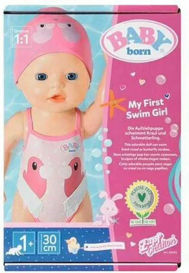 Φωτογραφία προϊόντος: Zapf Κούκλα My First Baby Born Κολυμβήτρια 30εκ