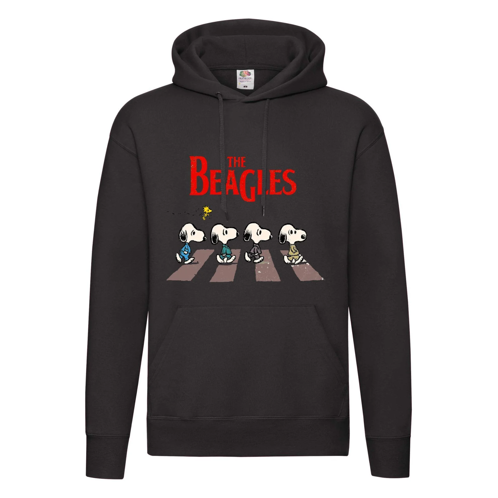 Φωτογραφία προϊόντος: Φούτερ με κουκούλα Snoopy The beagles The beatles no1 Original Fruit of the loom 70% βαμβάκι