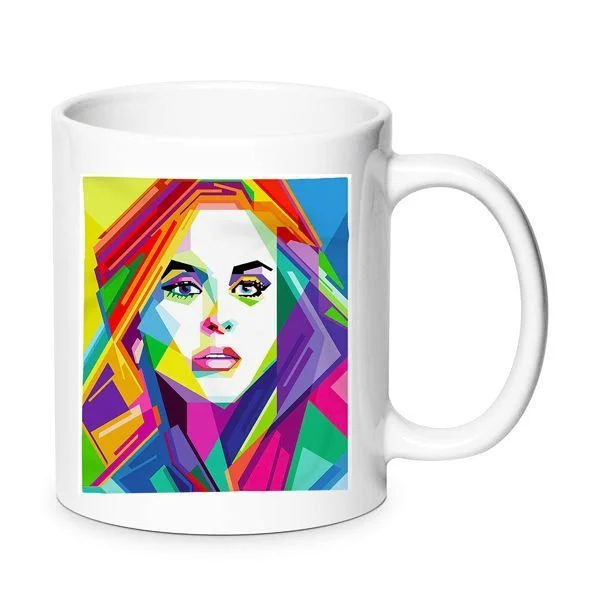 Φωτογραφία προϊόντος: Adele singer pop mug κούπα no3 κεραμική 330ml