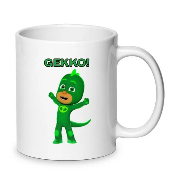 Φωτογραφία προϊόντος: Πορσελάνινη Κούπα Pj masks Mug Gekko Black Green