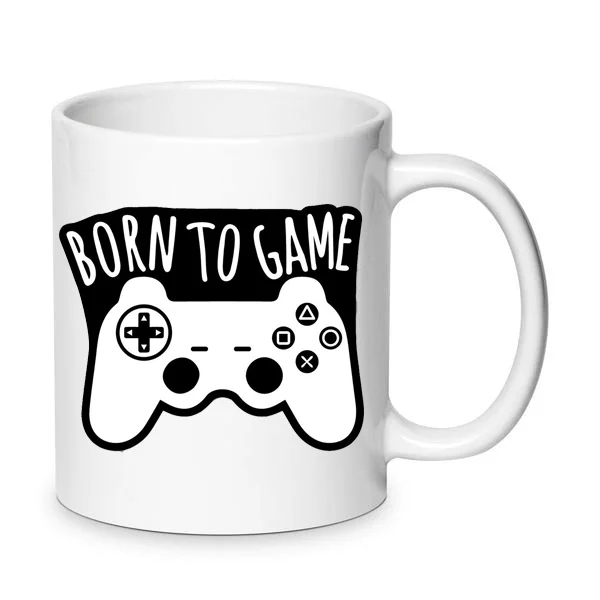 Φωτογραφία προϊόντος: Κούπα Gamer Born to game Κεραμική 330ml No6