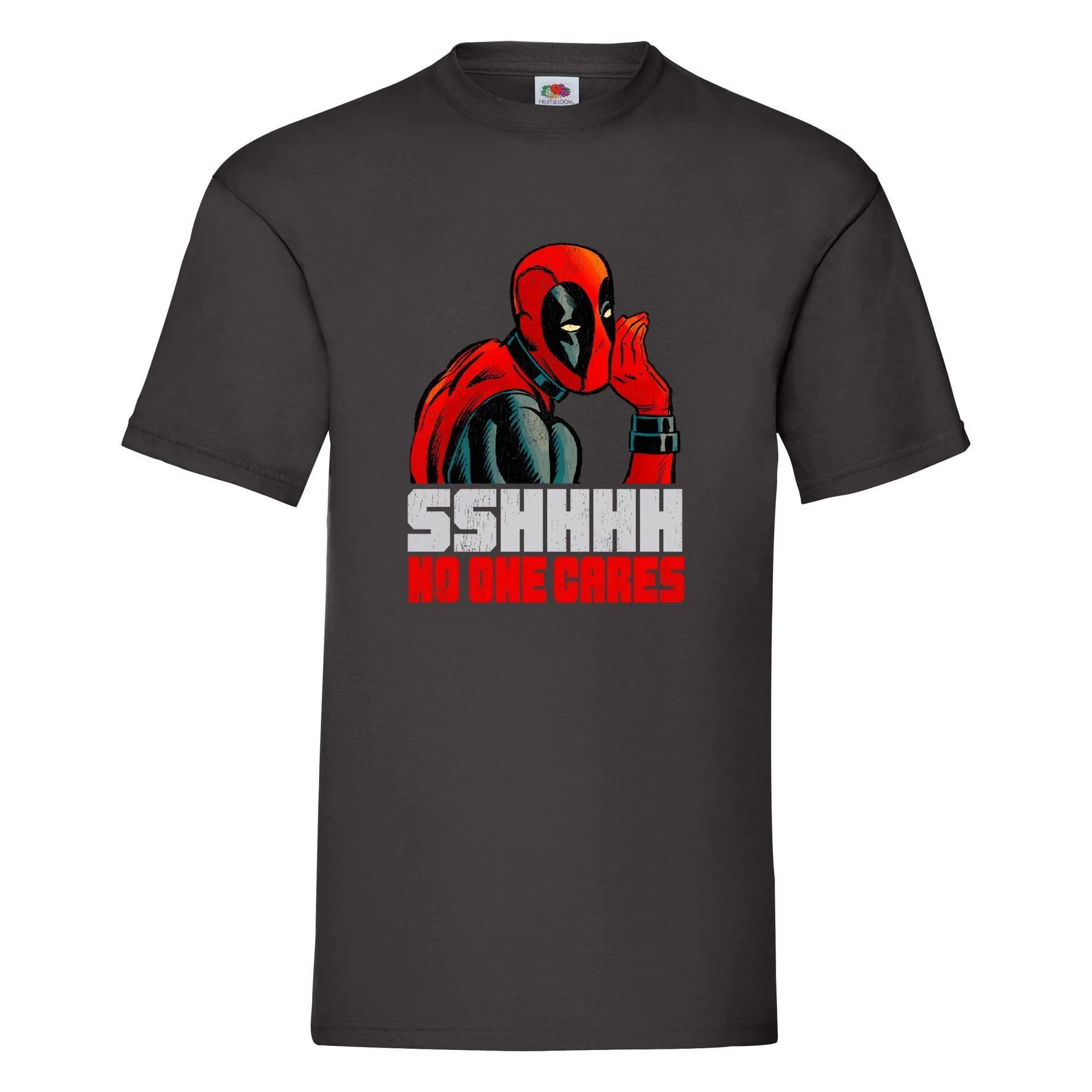 Φωτογραφία προϊόντος: Μπλούζα Tshirt Avengers Marvel ssh no one cares no1 Original Fruit of the loom 100% βαμβάκι