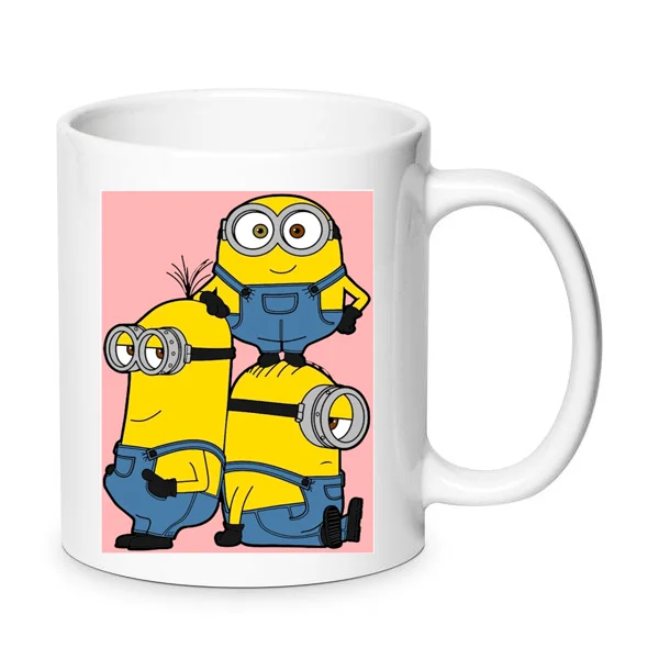 Φωτογραφία προϊόντος: Minions mug μίνιονς κούπα no4 κεραμική 330ml