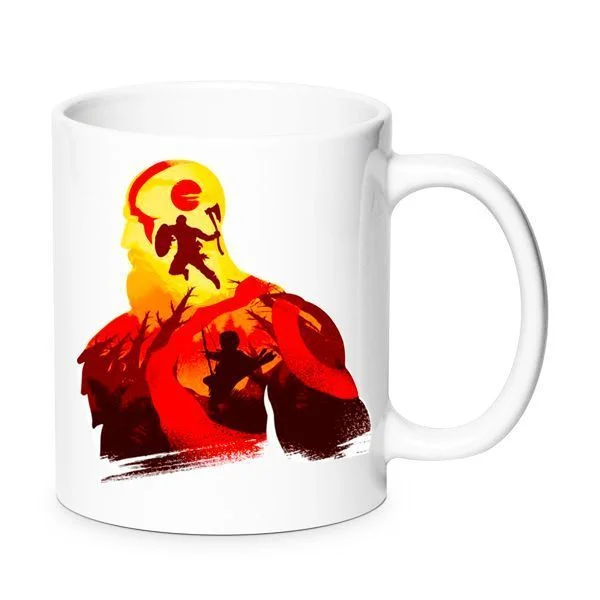 Φωτογραφία προϊόντος: God of war mug GOW κούπα no6 κεραμική 330ml