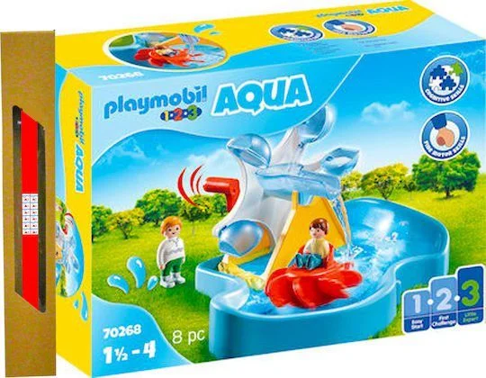 Φωτογραφία προϊόντος: Λαμπάδα Playmobil Πάρκο Νερού με καρουζέλ