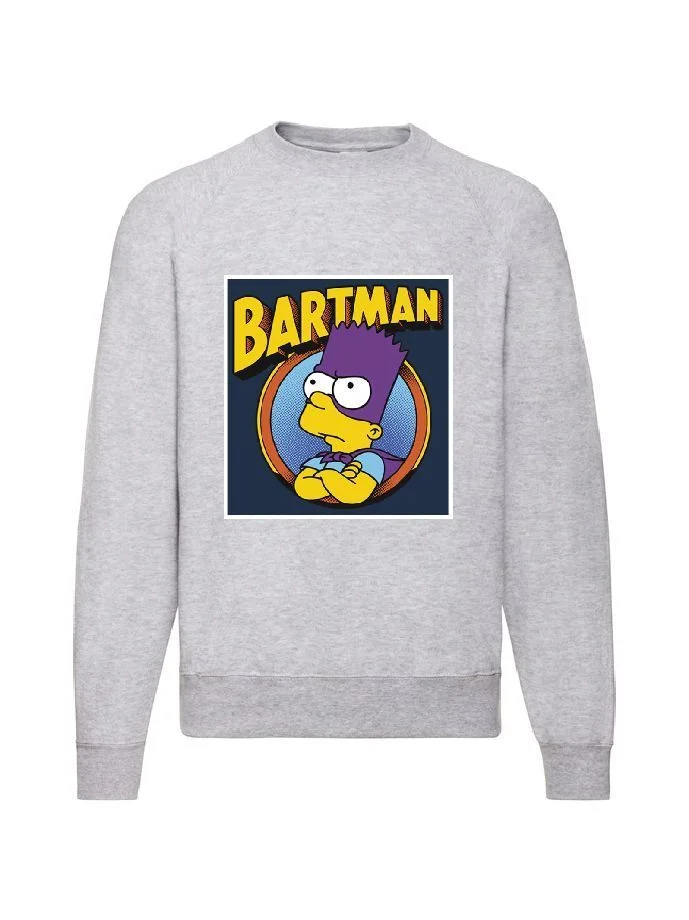 Φωτογραφία προϊόντος: Φούτερ Sweatshirt The Simpsons Bartman no3 Original Fruit of the loom 80% βαμβάκι