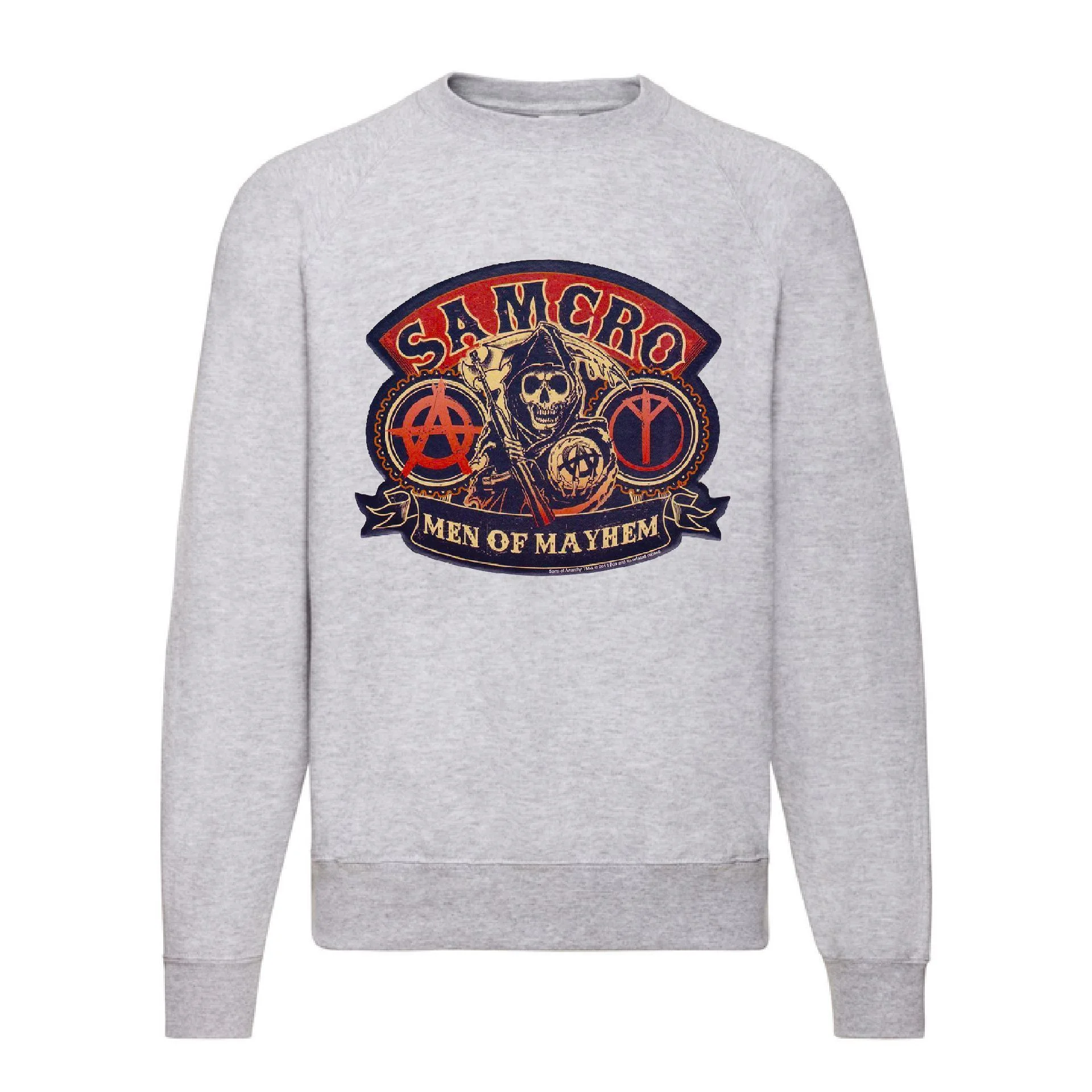 Φωτογραφία προϊόντος: Φούτερ Sweatshirt sweater Sons of Anarchy Samcro Men of Mayhem no1 Original Fruit of the loom