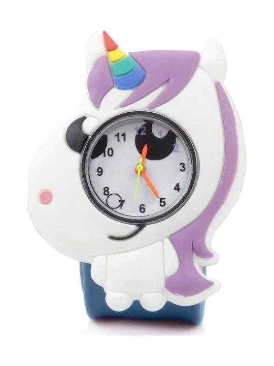 Φωτογραφία προϊόντος: Wacky Watches Παιδικό Ρολόι Με Λουράκι Σιλικόνης Slap Μονόκερος