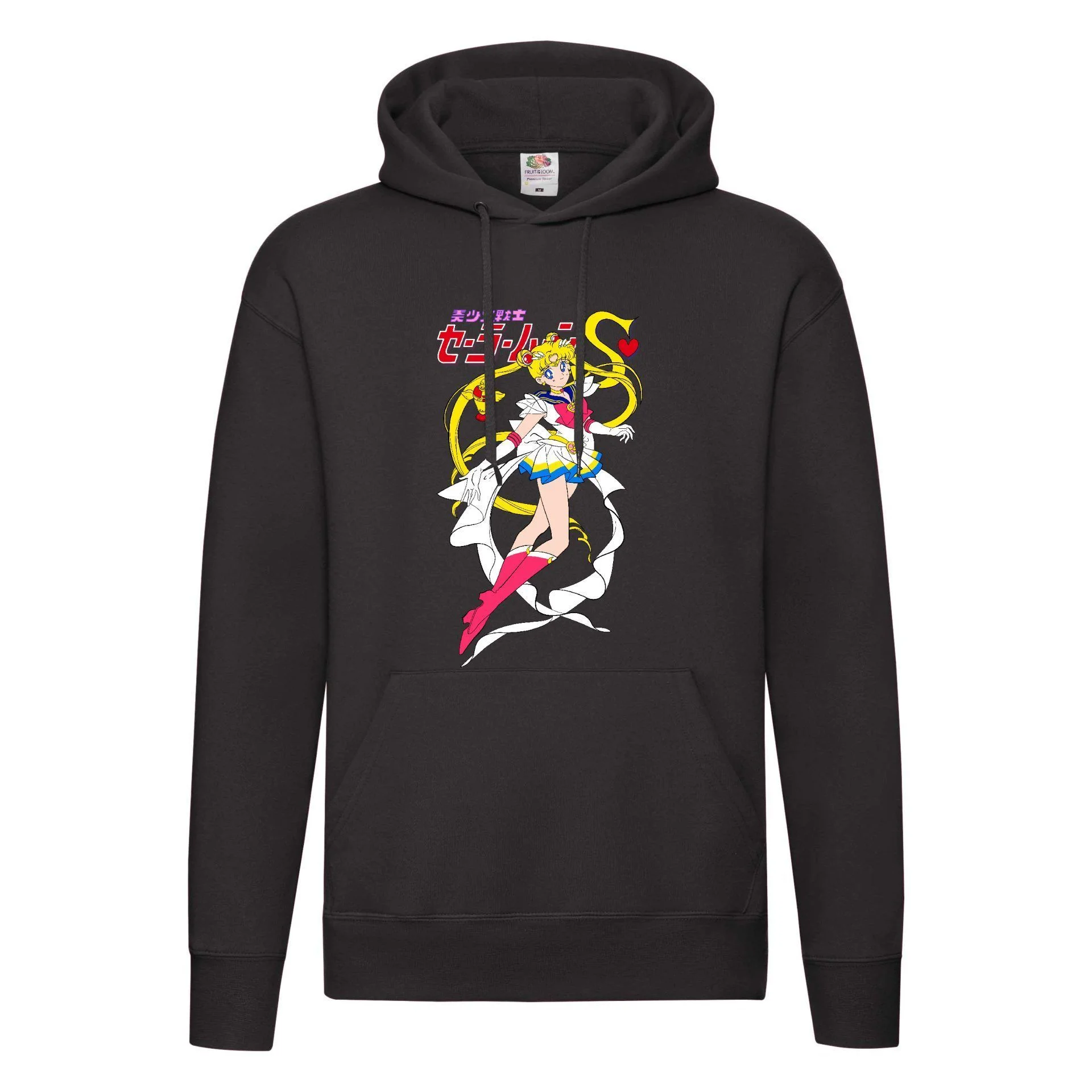Φωτογραφία προϊόντος: Φούτερ με κουκούλα Sailor Moon no1 Original Fruit of the loom 70% βαμβάκι